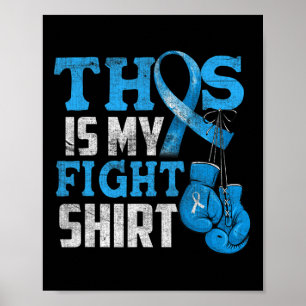 Poster C'Est Mon Combat Type 1 Soutien À La Sensibilisati