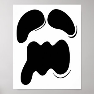 Poster C'est mon costume humain Je suis vraiment un Éffra