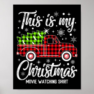 Poster C'Est Mon Film De Noël Regardant Chemise Plaid Re