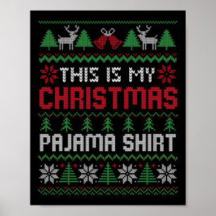 Poster C'Est Mon Jour De Noël Les Lumières De La Famille