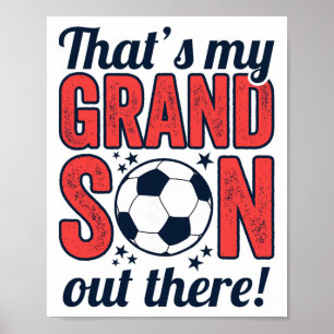 Poster C'est mon petit-fils là-bas, Grands-parents Footba