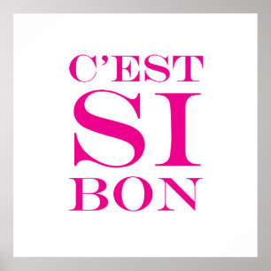 Poster C'est si bon - C'est Si Bon Français
