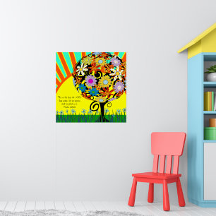 Poster C'est un jour nouveau C'est le jour où le Seigneur
