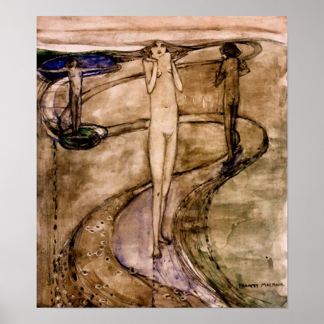 Poster 'C'est un long chemin qui se demande à désirer (Devant)