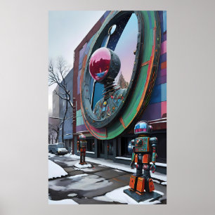 Poster C'est un monde de robots - Ken Gage Art