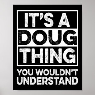 Poster C'est une affaire de Doug que vous ne comprendriez