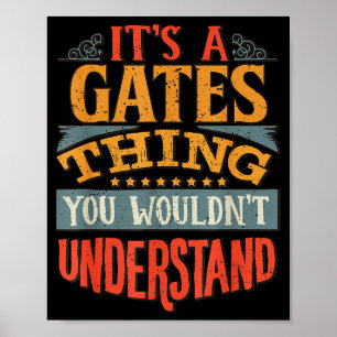 Poster C'est une affaire de Gates que vous ne comprendrie