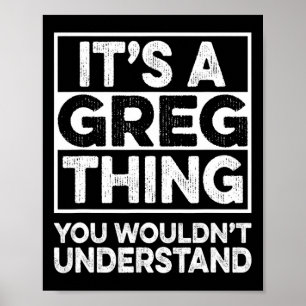 Poster C'est une affaire de Greg que vous ne comprendriez