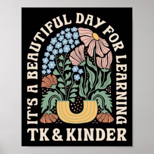 Poster C'est une belle journée pour l'apprentissage de la