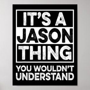 Poster C'est une chose de Jason que vous ne comprendriez