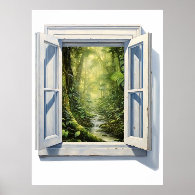 Poster C'est une jungle là-bas ! (Devant)