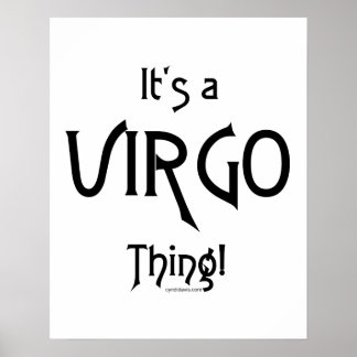 Poster C'est Virgo Thing !