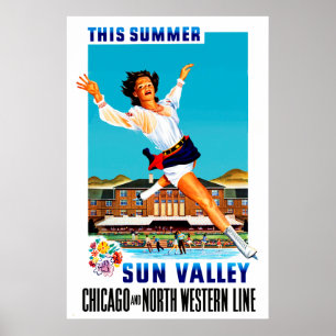 Poster Cet été ~ Sun Valley