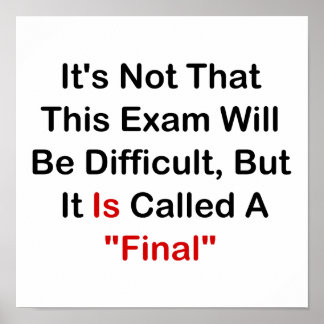 Poster Cet Examen Est "Final"