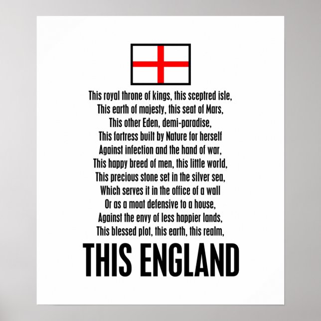 Poster Cette Angleterre (Devant)