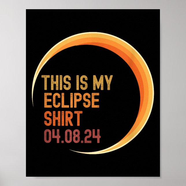 Poster Cette Eclipse 04 08 24 Totale (Devant)