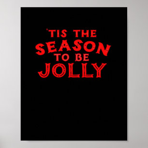 Poster Cette Saison Joyeux Noël