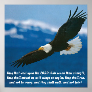 Poster Ceux Qui Attendent Le Seigneur