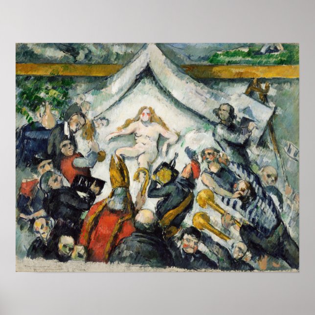 Poster Cézanne - La Feminine éternelle (Devant)
