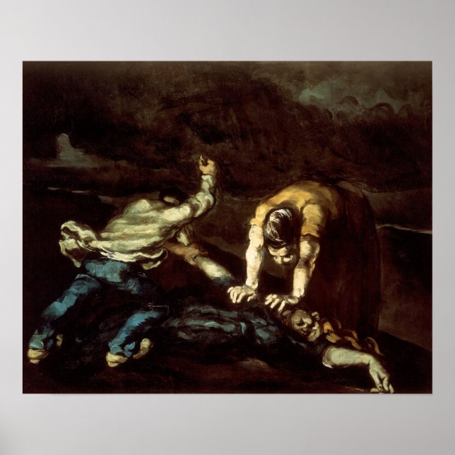 Poster Cézanne - Le meurtre (Devant)