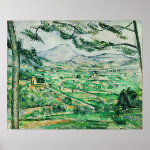 Poster Cézanne - Mont Sainte-Victoire