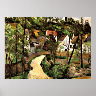 Poster Cezanne - Un tour dans la rue