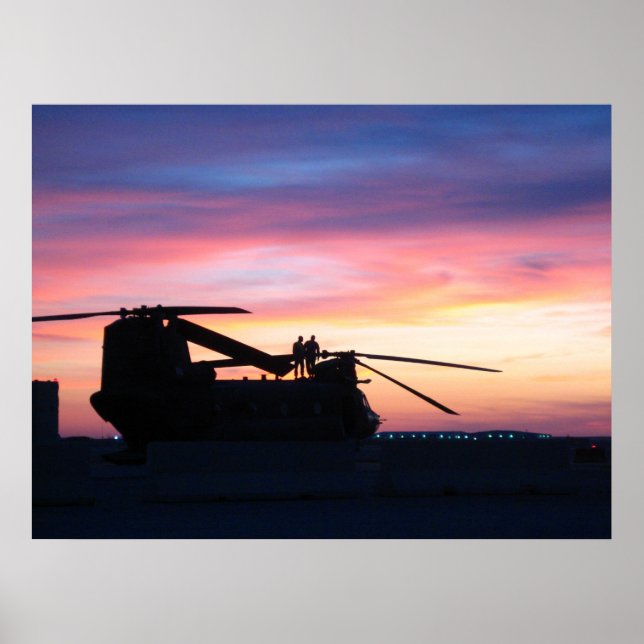 Poster CH-47 Chinook (Devant)