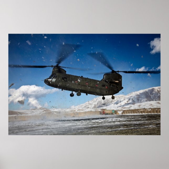 Poster CH-47 Chinook (Devant)