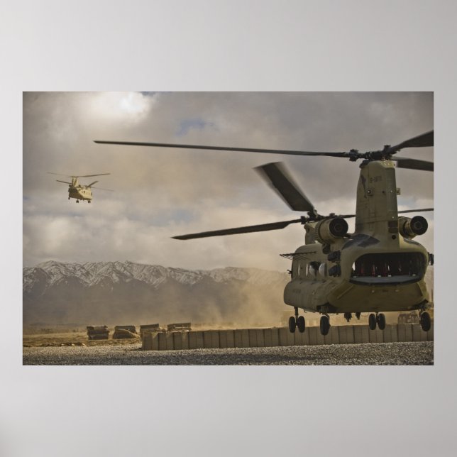 Poster CH-47 Chinook (Devant)