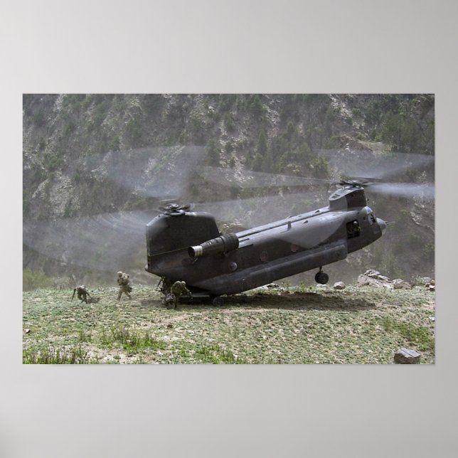 Poster CH-47 Chinook (Devant)