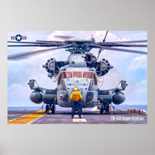 POSTER CH-53E SUPER STALLION