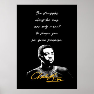 Poster Chadwick Boseman Inspiration