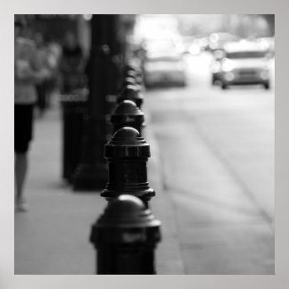 Poster Chaîne de circulation latérale