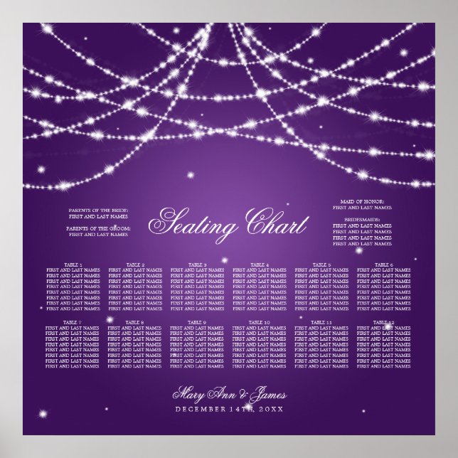 Poster Chaîne d'étincelle du mariage (Devant)