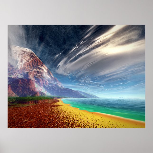 Poster Chaîne temporelle de 500 millions d'années (Devant)