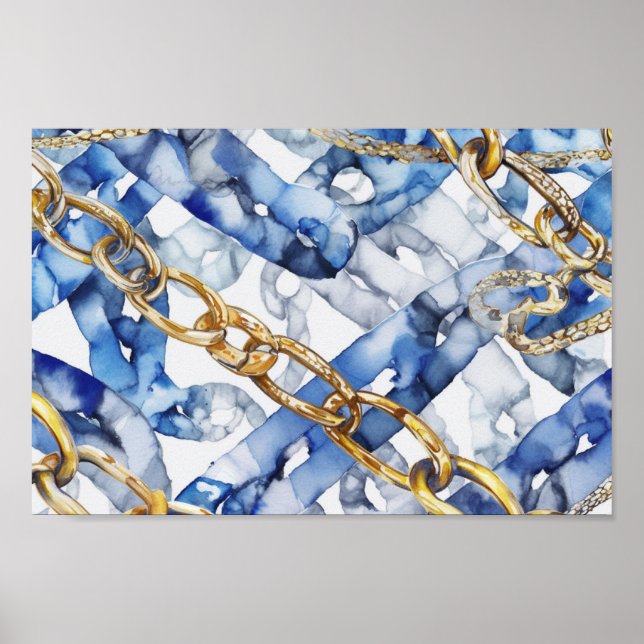 Poster Chaînes d'or (Devant)