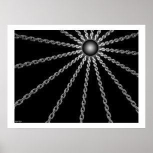 Poster Chaînes sombres