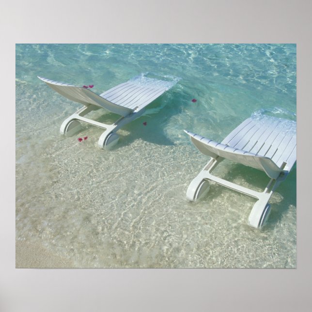 Poster Chaise de plage (Devant)