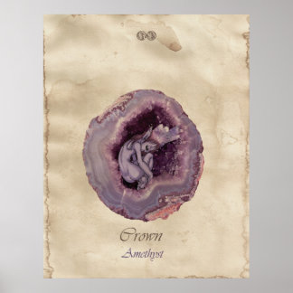 POSTER CHAKRA FAE - COURONNE