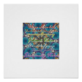 Poster Chakra Tribe 1 racine