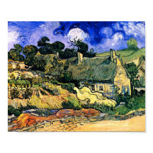 Chalets à Cordeville Van Gogh Art