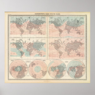 Poster Chaleur sur le globe