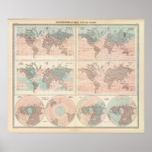 Poster Chaleur sur le globe (Devant)