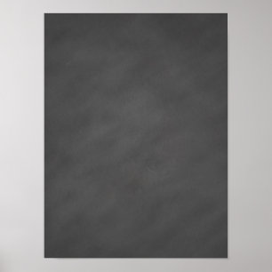 Poster Chalkboard Gray Background