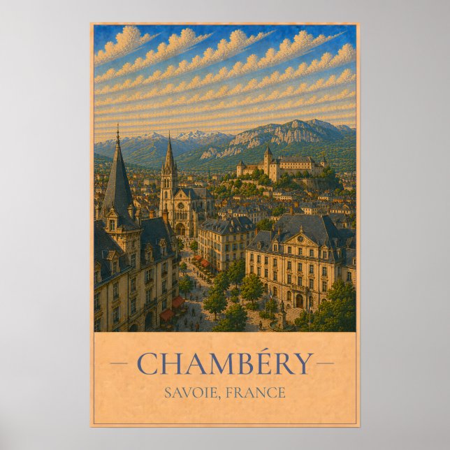 Poster Chambéry (Devant)