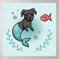 Chambre de nurserie Mermaid Dog MerDog Mignonne