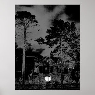 Poster Chambre la nuit