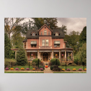 Poster Chambre - maison de poupée vivante