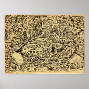 Poster Chambre malade, par Brian Benson