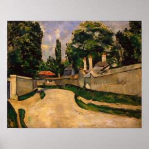 Poster Chambres le long d'une route, c.1881